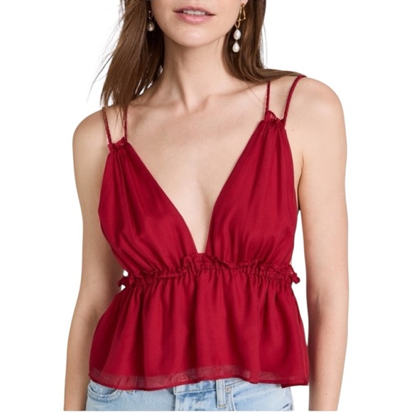 Cami NYC Marlene Cami in Cherry - Picture 1 of 13